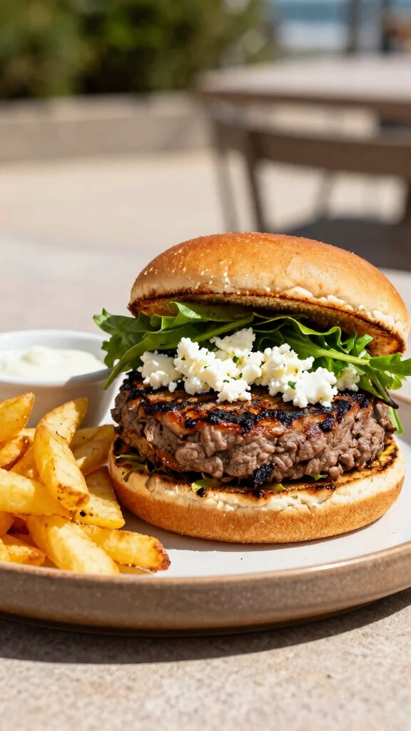 15 Ground Lamb Recipes for Easy Flavor-Packed Dinners - 5. Quick Lamb Burgers with Feta 1