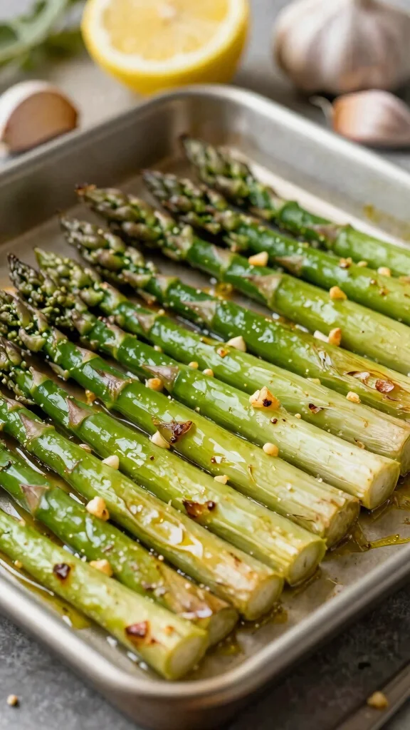 15 Oven-Roasted Asparagus Recipes That Come Out Perfect Every Time - 1. Classic Garlic Roasted Asparagus 1