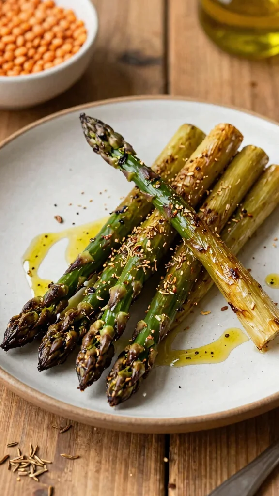 15 Oven-Roasted Asparagus Recipes That Come Out Perfect Every Time - 13. Cumin-Spiced Roasted Asparagus 1