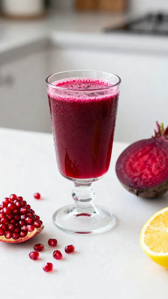 16 Beet Juice Recipes That Taste Better Than You’d Expect - 10. Beet and Pomegranate Juice 1