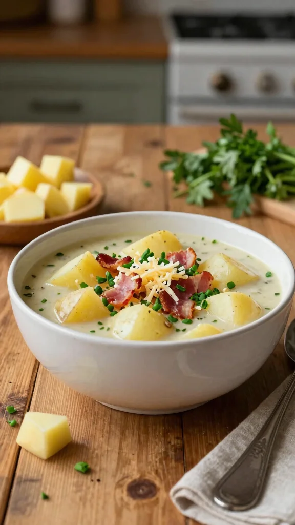 16 Loaded Baked Potato Soup Recipes for Cozy Nights - 1. Classic Loaded Baked Potato Soup 1