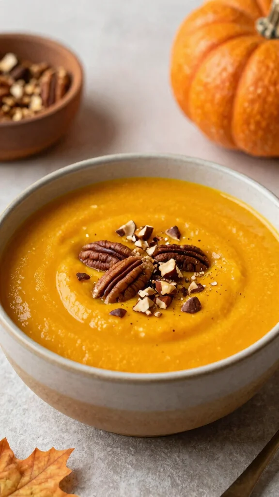 16 Loaded Baked Potato Soup Recipes for Cozy Nights - 11. Pumpkin Spice Loaded Baked Potato Soup 1