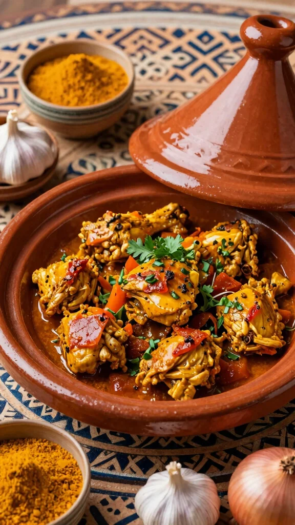 16 Moroccan Chicken Recipes With Warm Spices and Big Flavor - 11. Curried Chicken Tagine 1