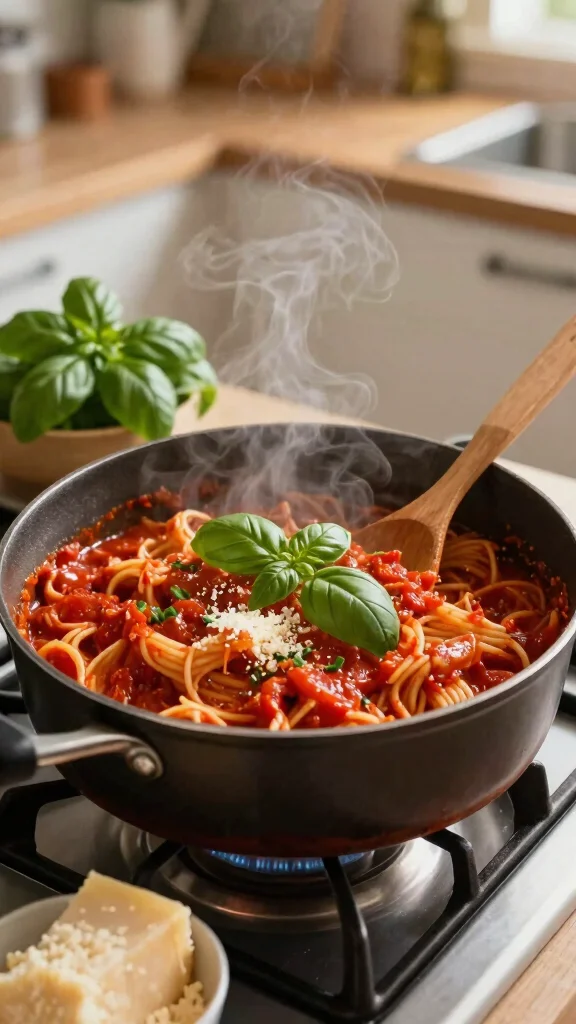 16 Tomato Pasta Recipes for Simple Weeknight Dinners - 2. One-Pot Tomato Basil Pasta 1