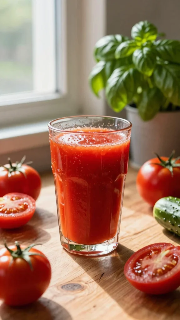 17 Juicing Recipes for Health That Taste Amazing Too - 7. Spicy Tomato Tonic 1