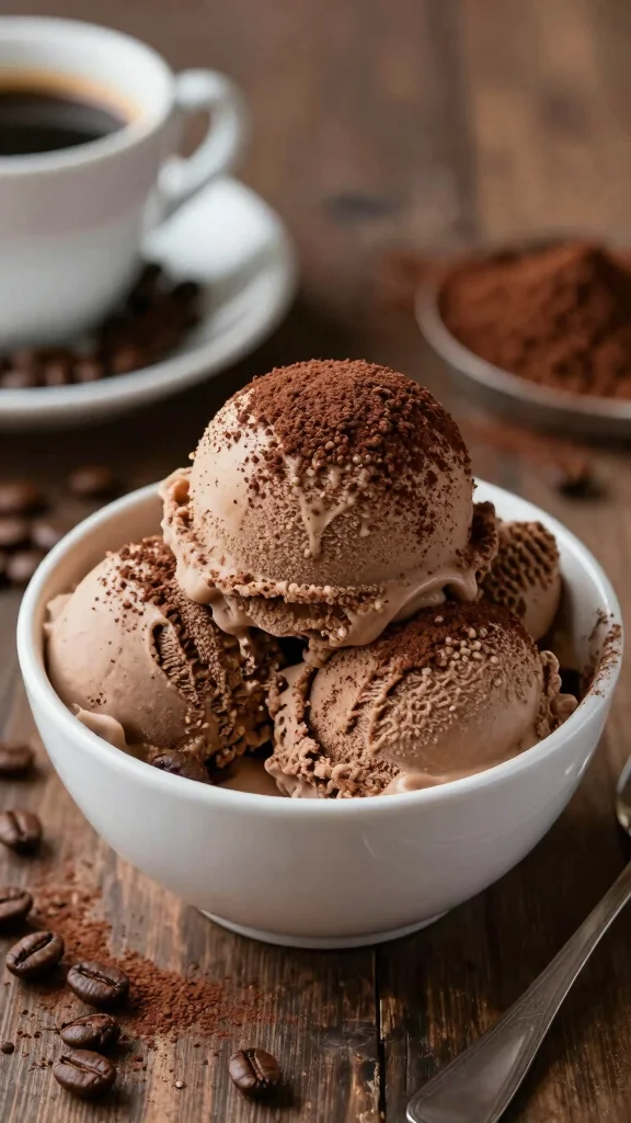 17 Ninja Creami Protein Ice Cream Recipes That Taste Like a Treat - 11. Mocha Protein Ice Cream 1