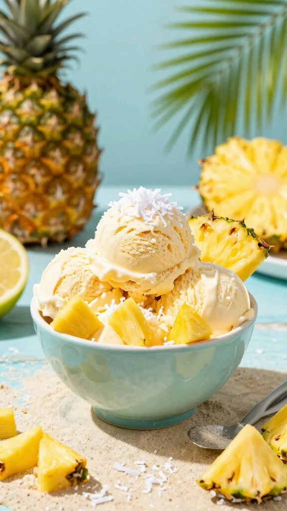 17 Ninja Creami Protein Ice Cream Recipes That Taste Like a Treat - 12. Pina Colada Protein Ice Cream 1