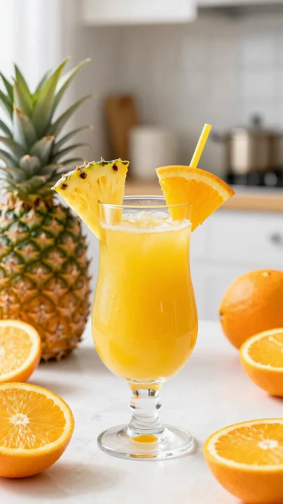 17 Orange Juice Recipes to Brighten Up Your Morning - 12. Pineapple Orange Adventure 1