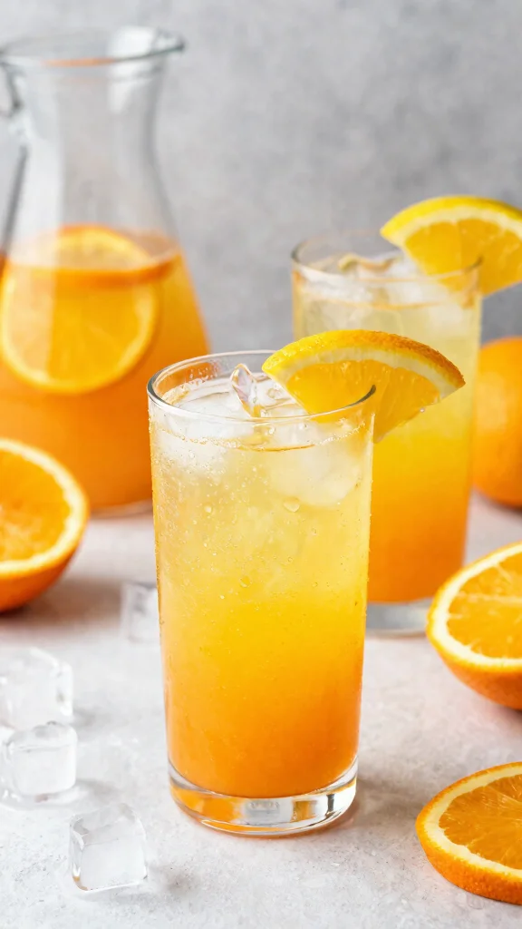 17 Orange Juice Recipes to Brighten Up Your Morning - 5. Refreshing Citrus Cooler 1