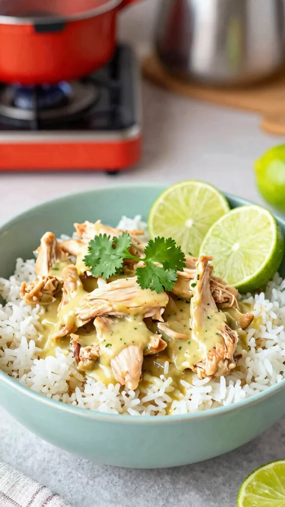 18 Chicken Rice Bowl Recipes for Quick Meal Prep - 15. Thai Coconut Lime Chicken Rice Bowl 1