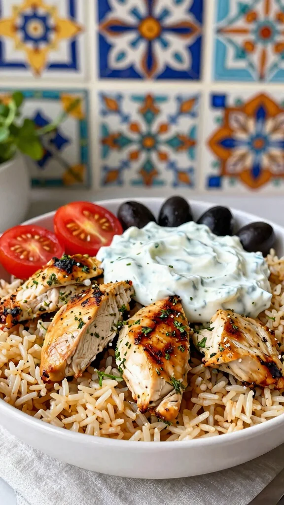 18 Chicken Rice Bowl Recipes for Quick Meal Prep - 5. Mediterranean Chicken Rice Bowl 1