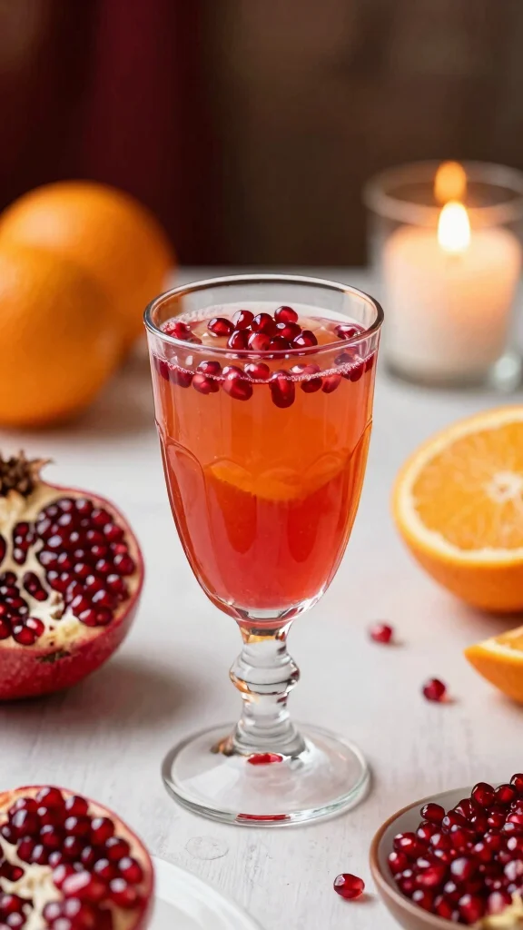 18 Juice Recipes You Can Make With or Without a Juicer - 14. Pomegranate and Orange Juice 1