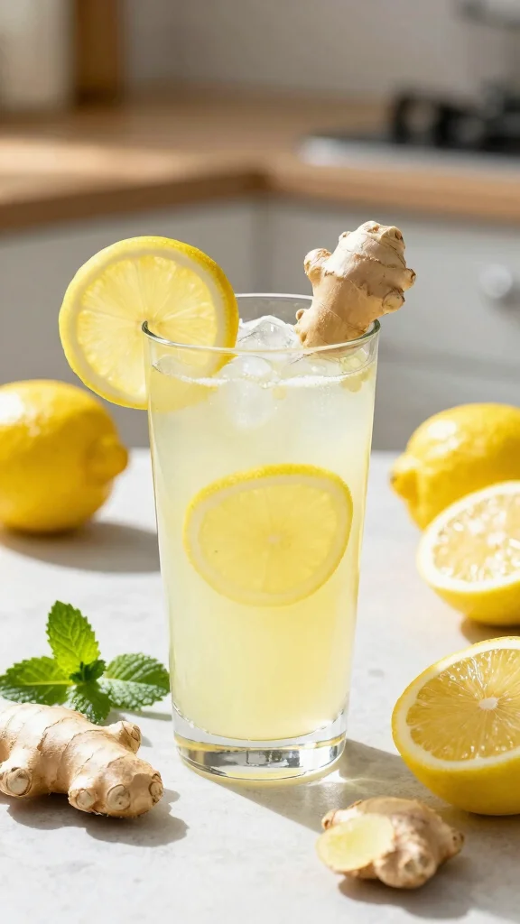 18 Juice Recipes You Can Make With or Without a Juicer - 15. Lemon and Ginger Juice 1