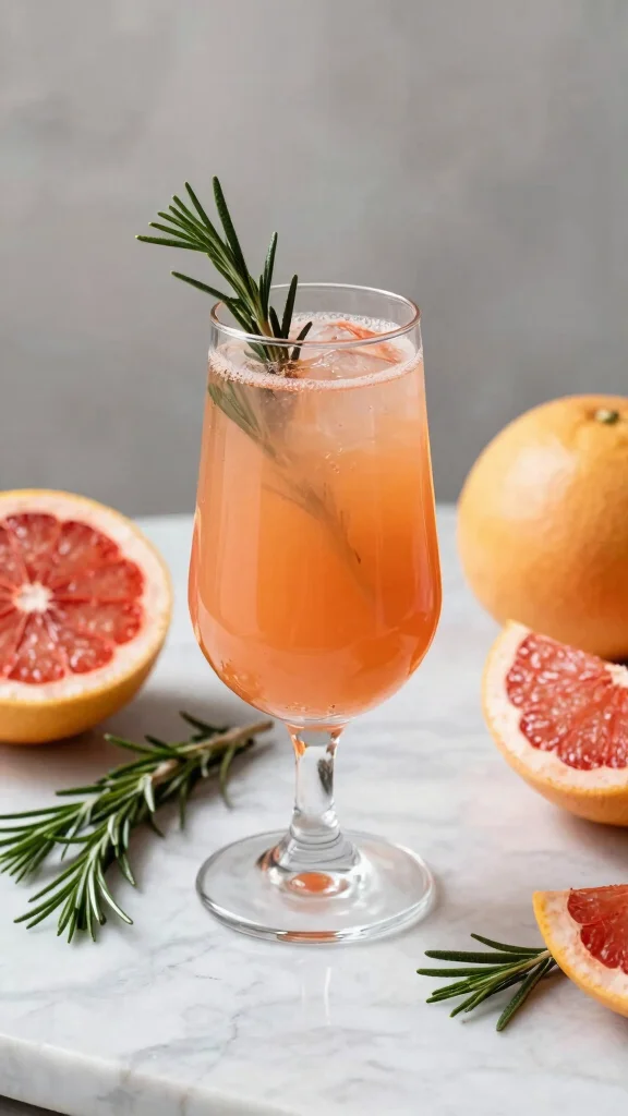 18 Juice Recipes You Can Make With or Without a Juicer - 16. Grapefruit and Rosemary Juice 1