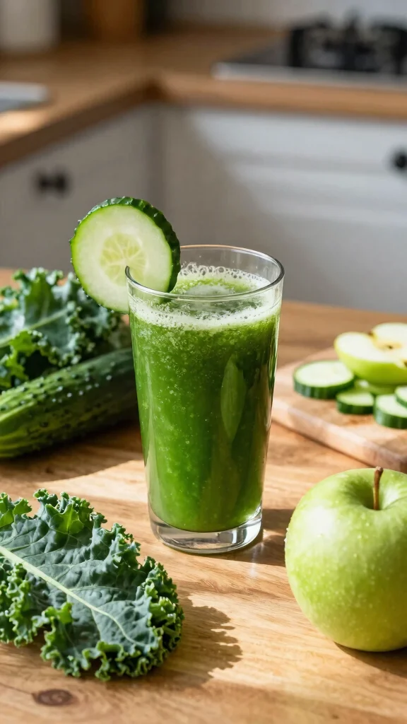 18 Juice Recipes You Can Make With or Without a Juicer - 2. Green Detox Juice 1