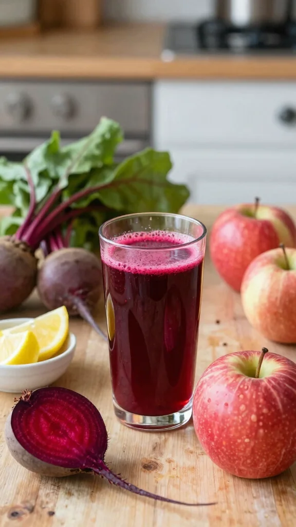 18 Juice Recipes You Can Make With or Without a Juicer - 8. Beet and Apple Juice 1