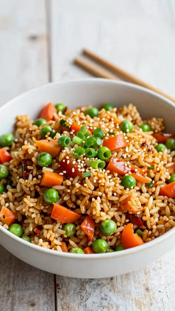 18 Meatless Meals That Keep You Full and Happy - 11. Vegetable Fried Rice 1