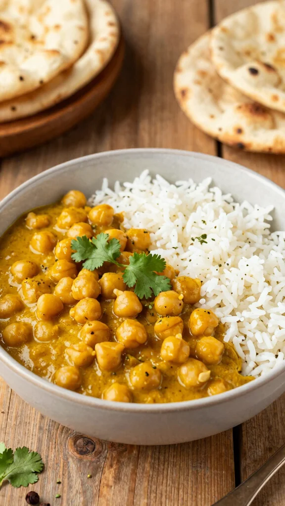 18 Meatless Meals That Keep You Full and Happy - 9. Chickpea Curry 1