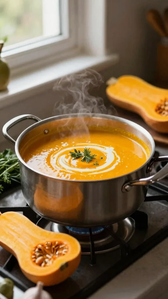 19 Creamy Butternut Squash Soup Recipes You'll Want to Make on Repeat - 1. Classic Creamy Butternut Squash Soup 1