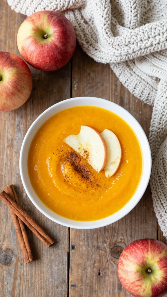 19 Creamy Butternut Squash Soup Recipes You'll Want to Make on Repeat - 3. Butternut Squash and Apple Soup 1