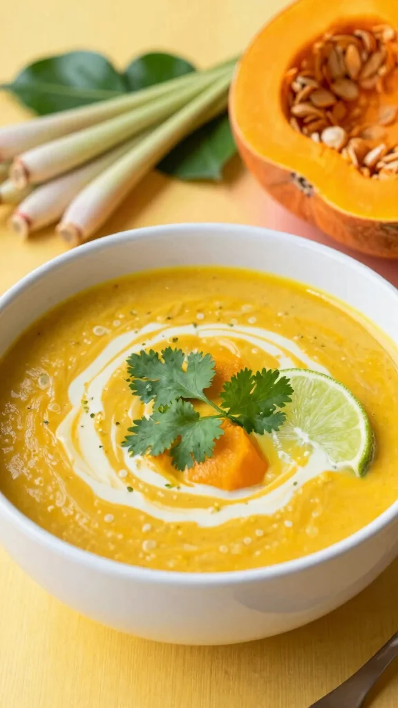 19 Creamy Butternut Squash Soup Recipes You'll Want to Make on Repeat - 7. Thai Butternut Squash Soup 1