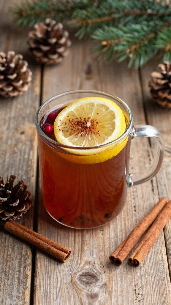 19 Refreshing and Easy Cranberry Juice Recipes - 10. Spiced Cranberry Lemon Cooler 1