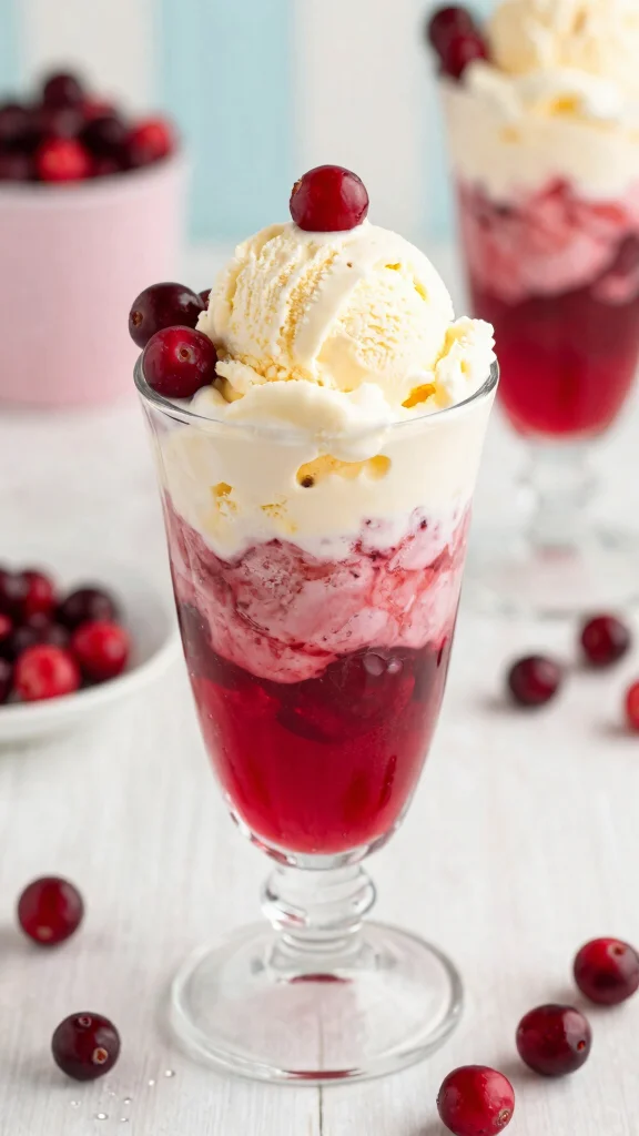 19 Refreshing and Easy Cranberry Juice Recipes - 19. Cranberry Vanilla Float 1