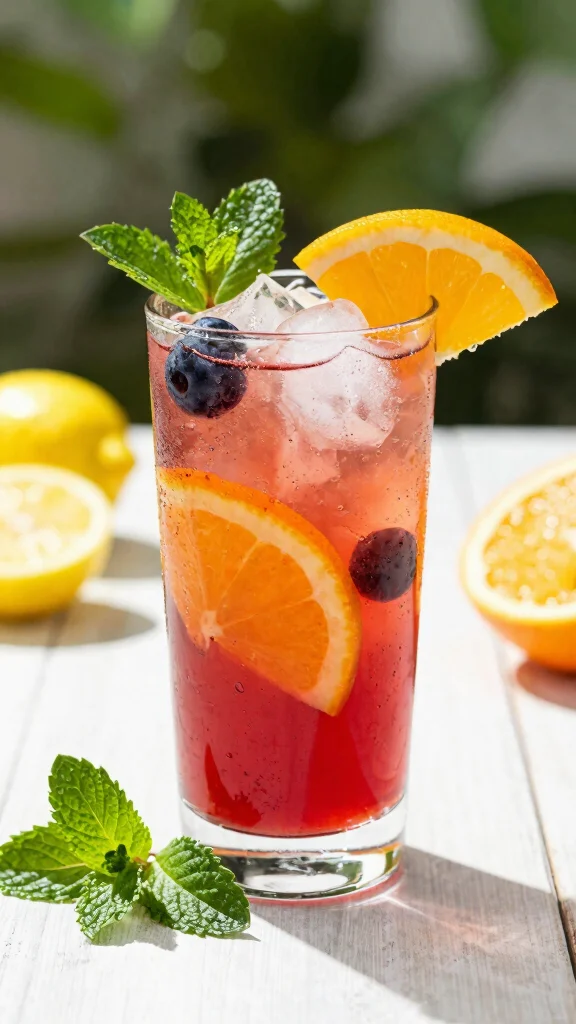 19 Refreshing and Easy Cranberry Juice Recipes - 5. Cranberry Citrus Cooler 1