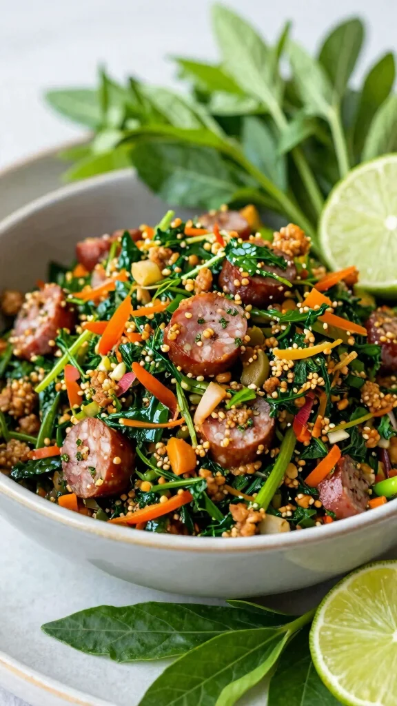 19 Sausage Stuffing Recipes Perfect for Holidays and Cozy Dinners - 12. Thai-inspired Sausage Stuffing 1