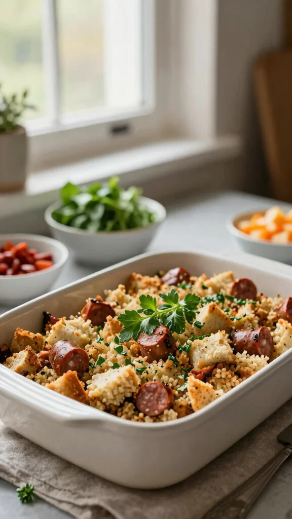 19 Sausage Stuffing Recipes Perfect for Holidays and Cozy Dinners - 3. Gluten-Free Sausage Stuffing 1