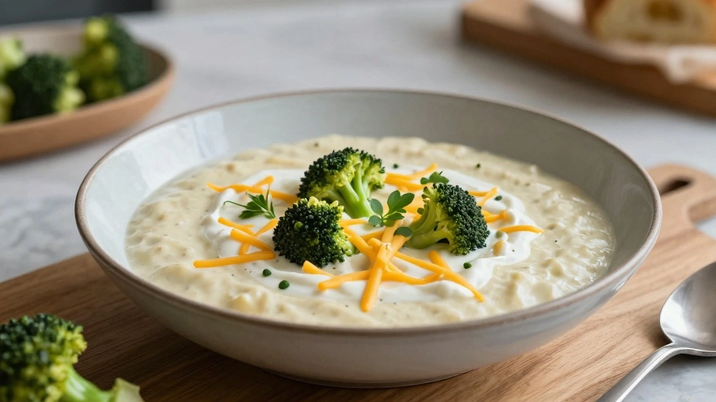 Broccoli Potato Cheese Soup That's Thick, Creamy, and Loaded With Cheddar