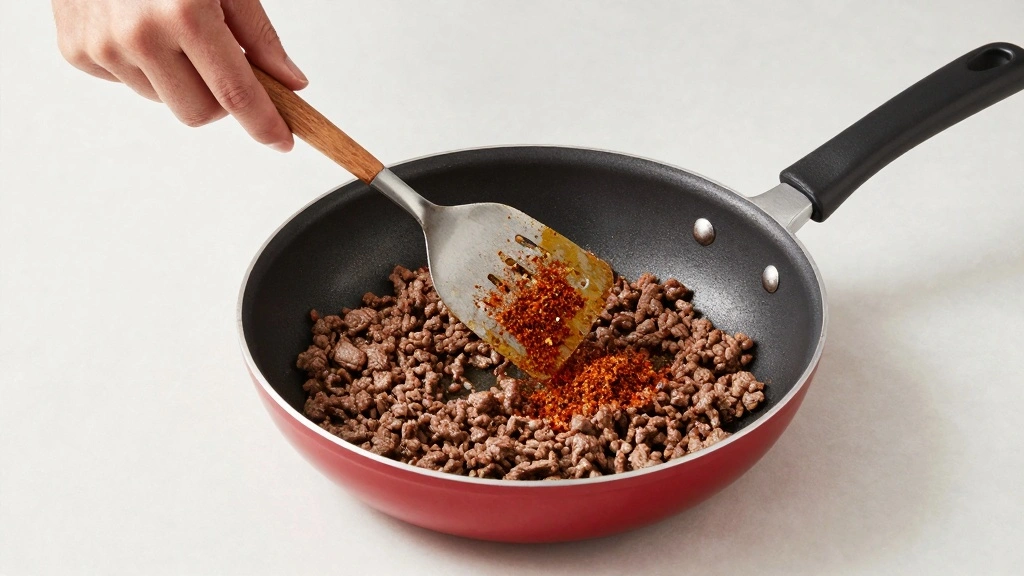 Cheesy Taco Sticks That Are Crispy, Melty, and Perfect for Dipping - Step 2: Cook the Beef 1