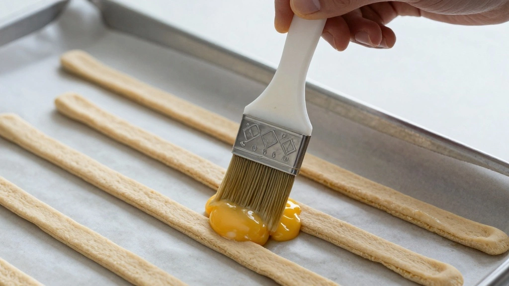 Cheesy Taco Sticks That Are Crispy, Melty, and Perfect for Dipping - Step 5: Apply Egg Wash 1