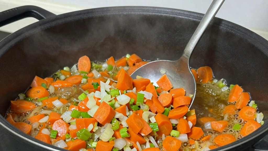 Chicken Gnocchi Soup  That's Creamy, Cozy, and Better Than Olive Garden - Step 3: Sweat the Vegetables 1