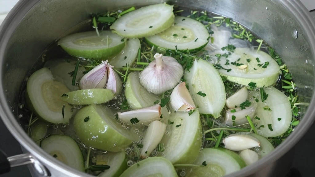 Chicken Gnocchi Soup  That's Creamy, Cozy, and Better Than Olive Garden - Step 4: Add Garlic and Seasonings 1