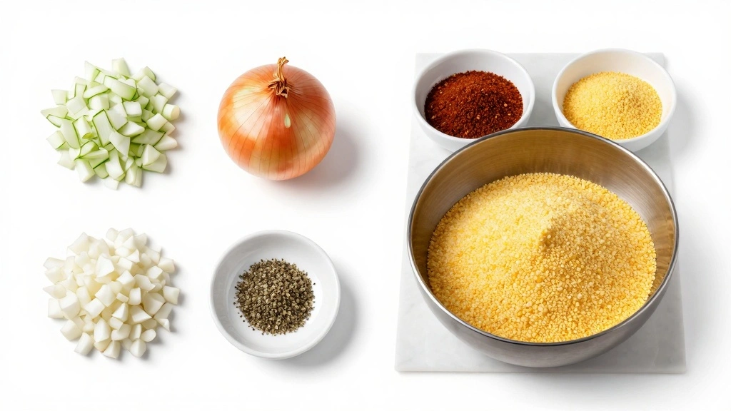 Cowboy Cornbread Casserole  That's Hearty, Cheesy, and Family-Dinner Approved - Step 1: Prepare Ingredients 1