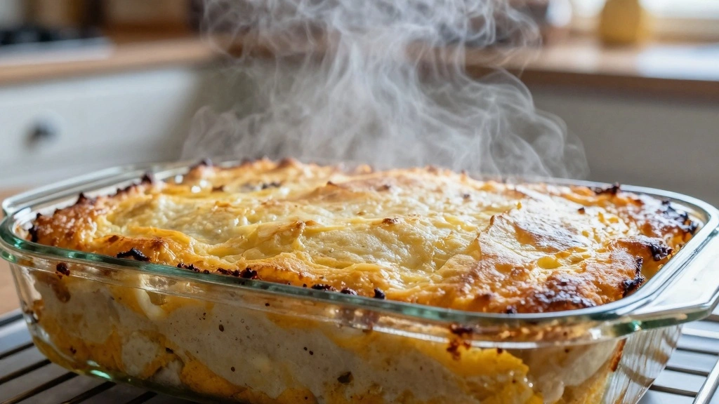 Cowboy Cornbread Casserole  That's Hearty, Cheesy, and Family-Dinner Approved - Step 8: Bake the Casserole 1