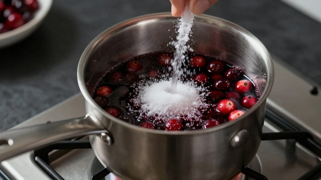 Cranberry Juice That's Bright, Tart-Sweet, and Easy to Make at Home - Step 5: Sweeten the Juice 1