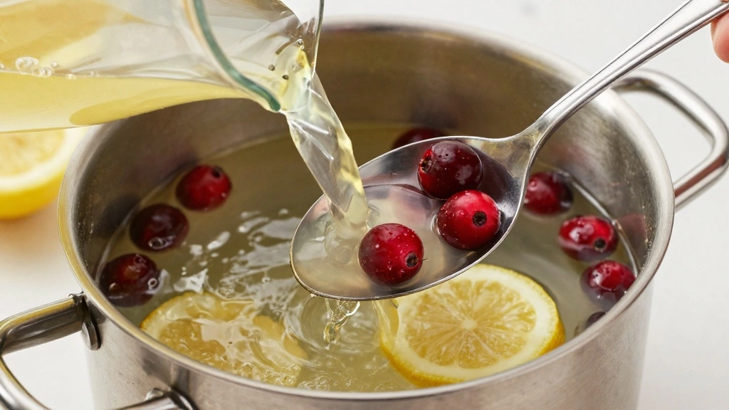 Cranberry Juice That's Bright, Tart-Sweet, and Easy to Make at Home - Step 6: Add Lemon Juice 1