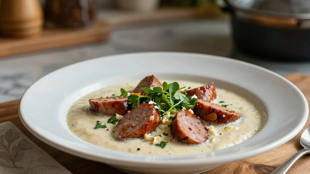 Creamy Parmesan Italian Sausage Soup That's Rich, Cozy, and Packed With Flavor