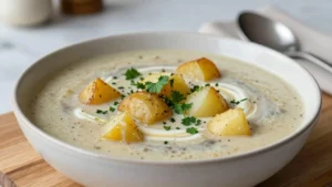 Crockpot Loaded Potato Soup That's Ultra Creamy and Totally Hands-Off
