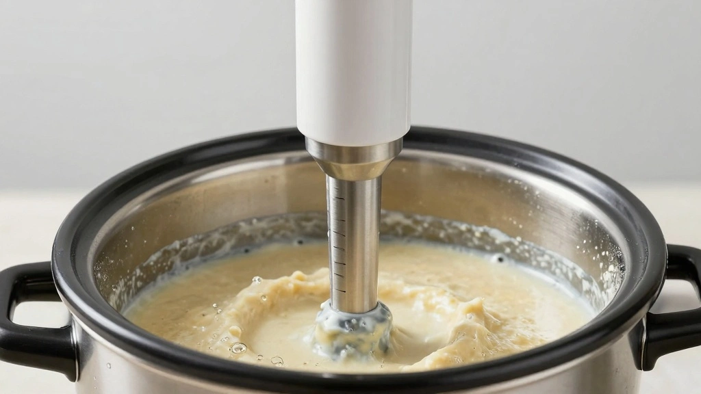 Crockpot Loaded Potato Soup That's Ultra Creamy and Totally Hands-Off - Step 4: Blend Part of the Soup 1