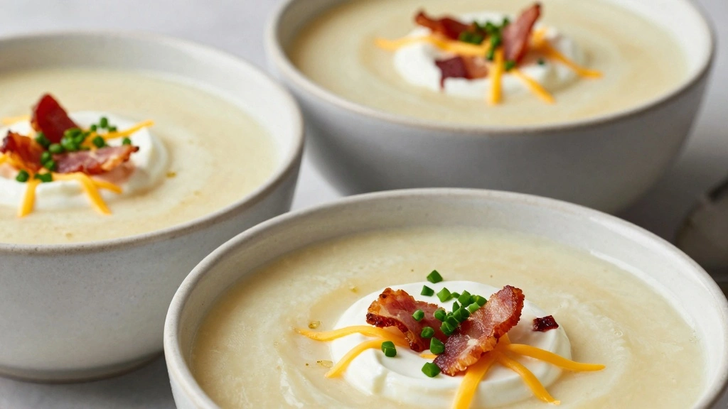 Crockpot Loaded Potato Soup That's Ultra Creamy and Totally Hands-Off - Step 7: Serve with Toppings 1