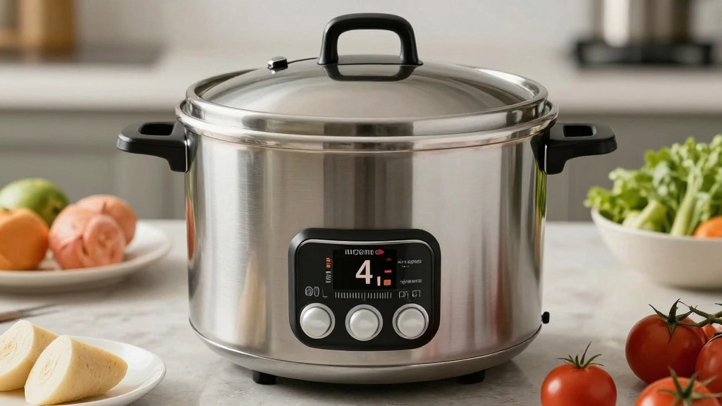 Crockpot Steak Bites and Potatoes That Come Out Tender, Garlicky, and Delicious - Step 5: Set Crockpot Settings 1