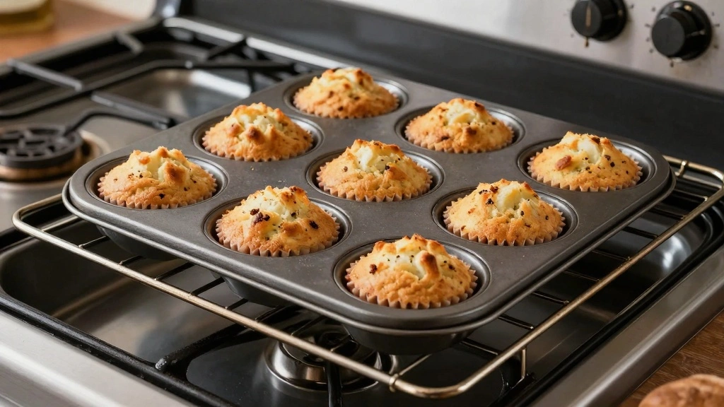 Focaccia Muffins With Crispy Edges, Fluffy Centers, and Garlic Herb Flavor - Step 8: Bake the Muffins 1