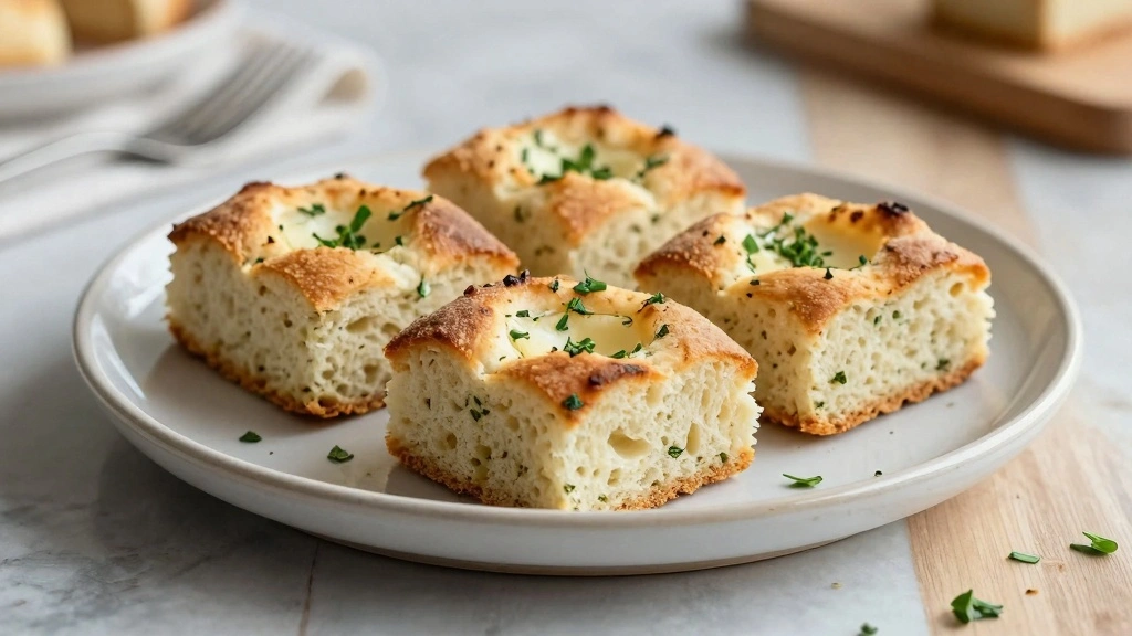 Focaccia Muffins With Crispy Edges, Fluffy Centers, and Garlic Herb Flavor