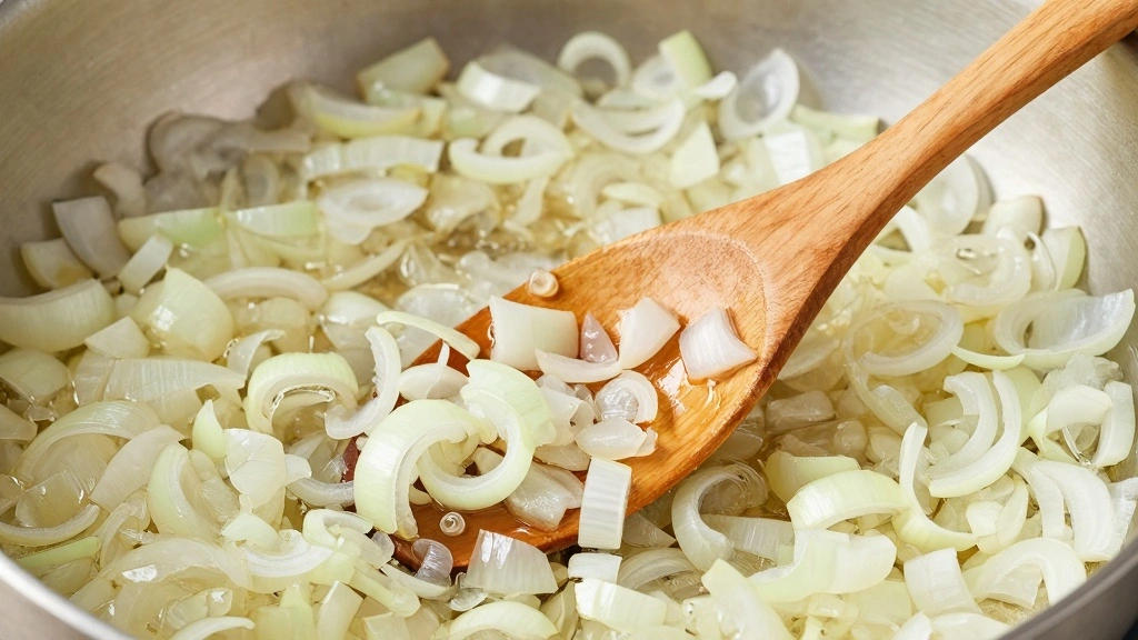 Garlic Soup That's Silky, Comforting, and Surprisingly Simple to Make - Step 3: Sauté the Onion 1