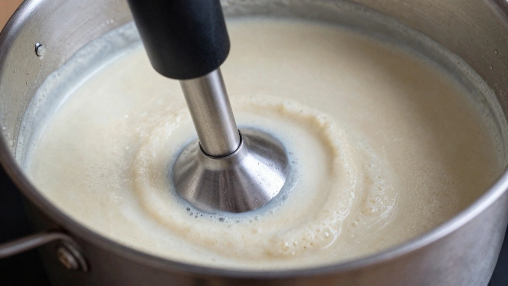 Garlic Soup That's Silky, Comforting, and Surprisingly Simple to Make - Step 6: Blend the Soup 1