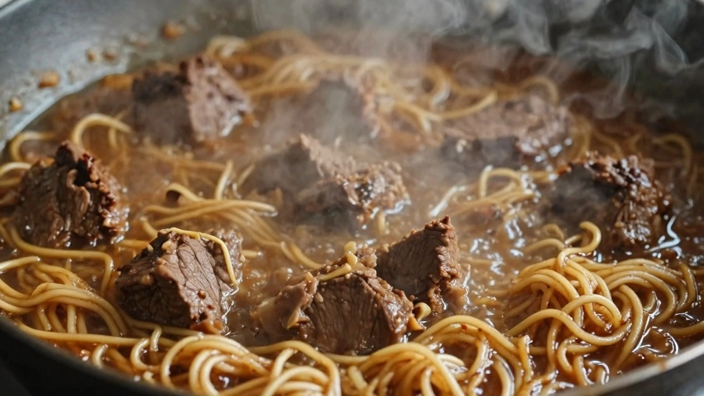 Mongolian Ground Beef Noodles That Are Sticky-Saucy and Ready in 30 Minutes - Step 7: Simmer and Thicken 1
