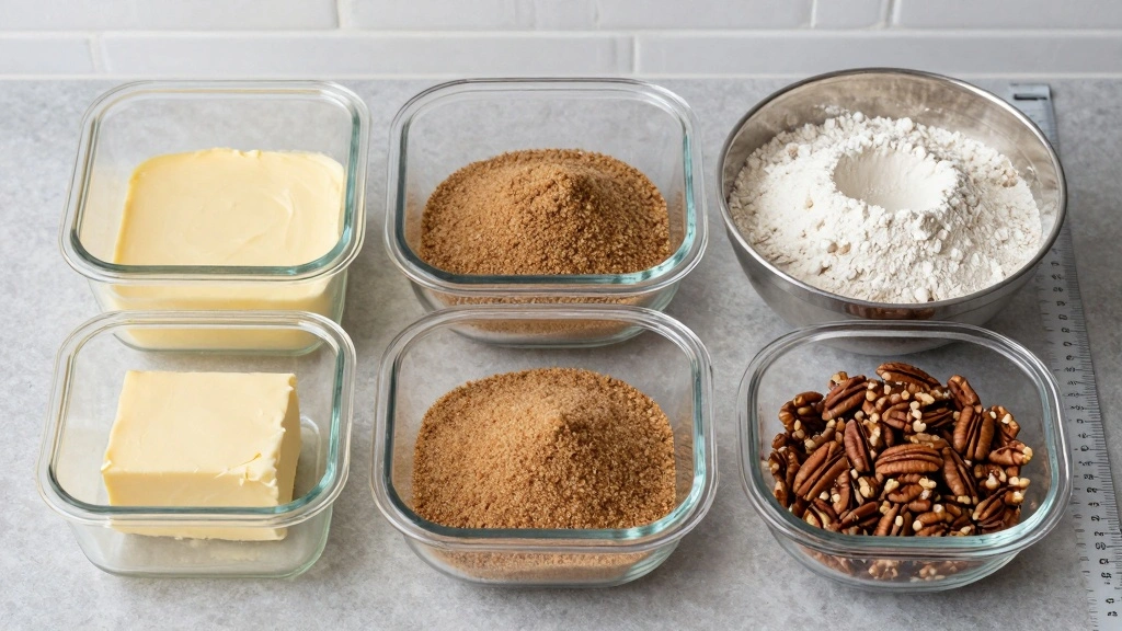 Pecan Pie Cookies With Gooey Centers and Toasty Pecans, Holiday-Perfect - Step 1: Prepare Ingredients 1